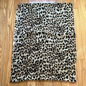 Leopard scarf